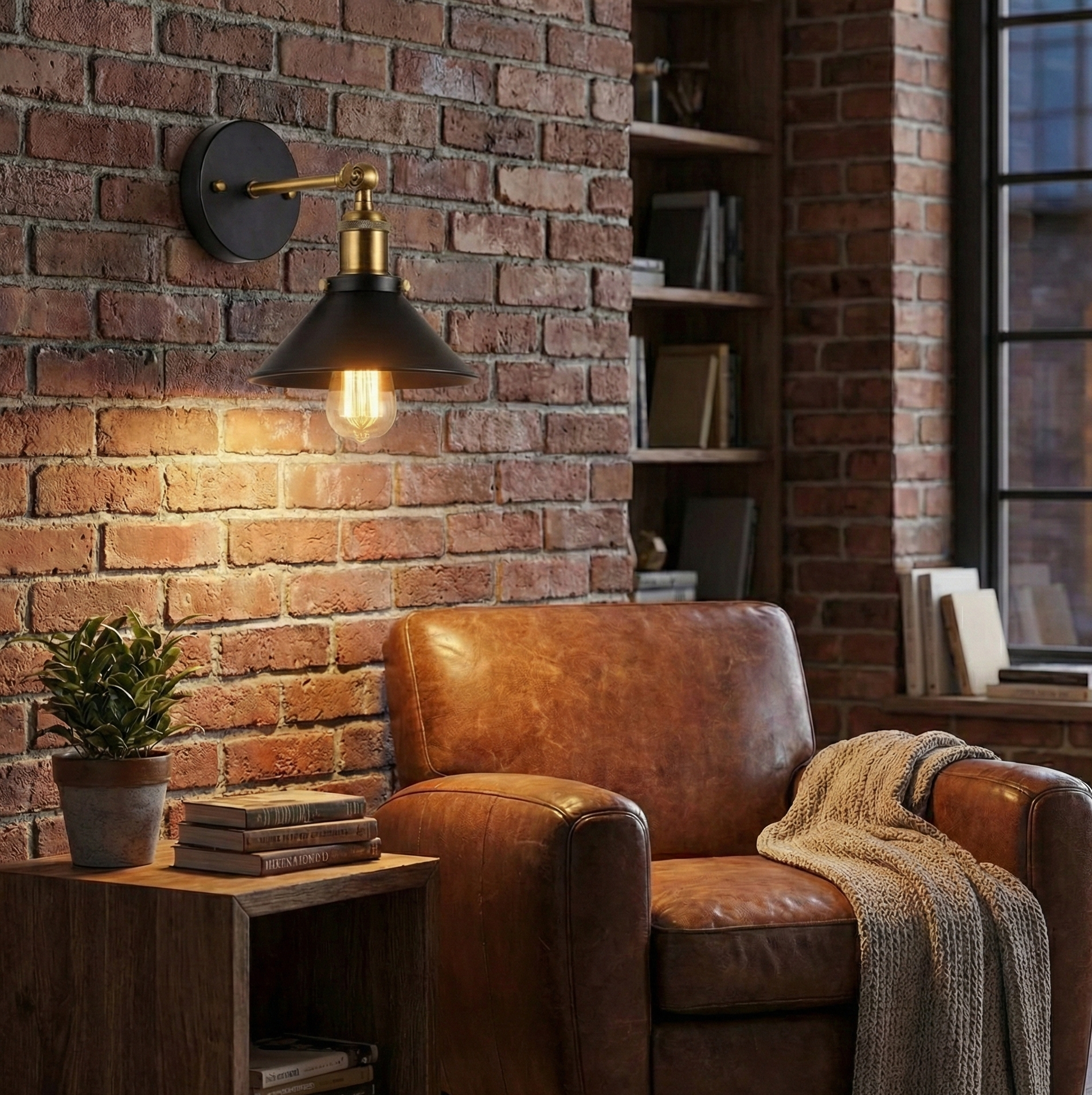 Vintage Wall Lamp – Adjustable Arm