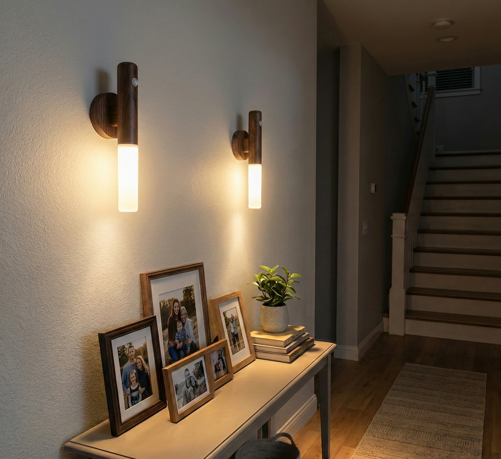 Magnetic Motion Sensor LED Wall Light
