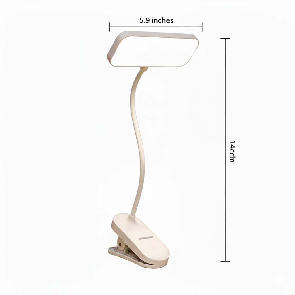Clip-On LED Desk Lamp