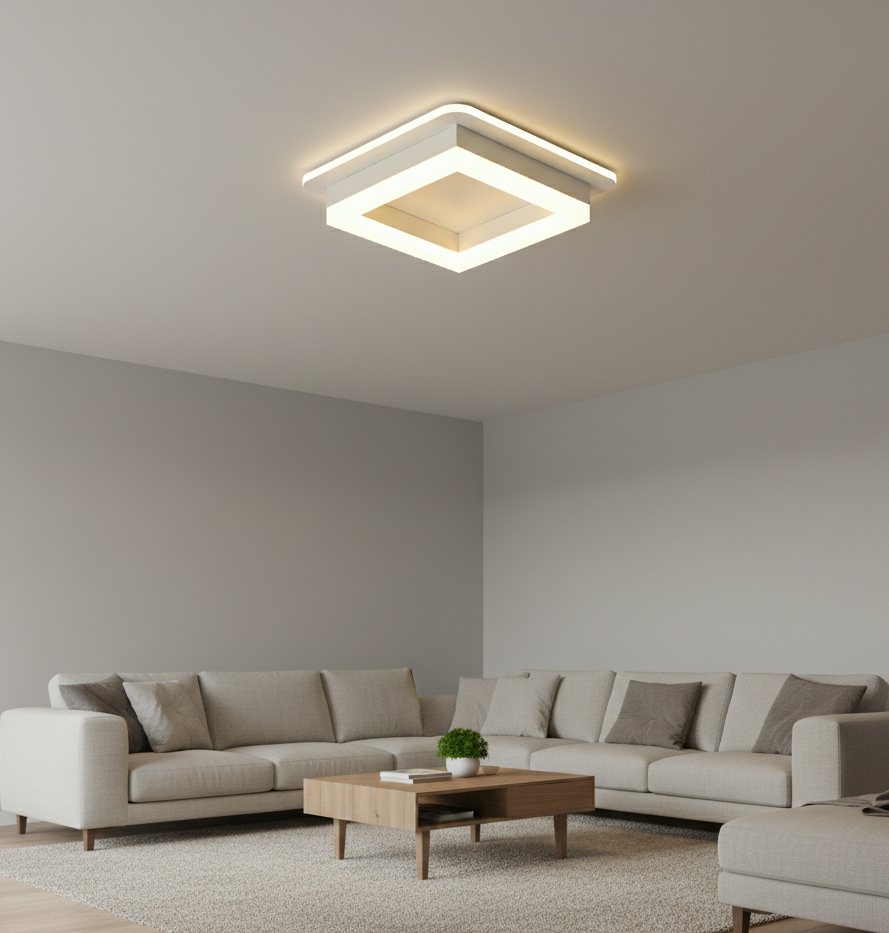 Modern LED Geometric Ceiling Light