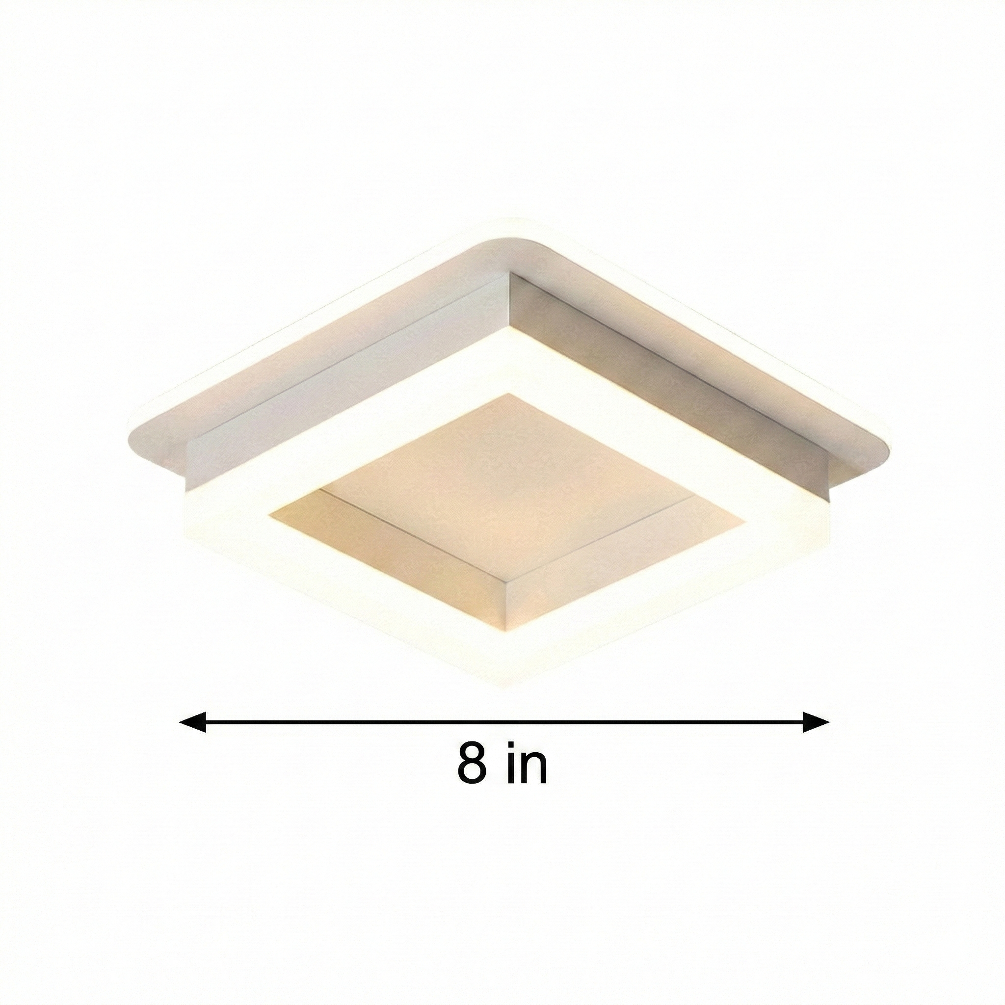 Modern LED Geometric Ceiling Light