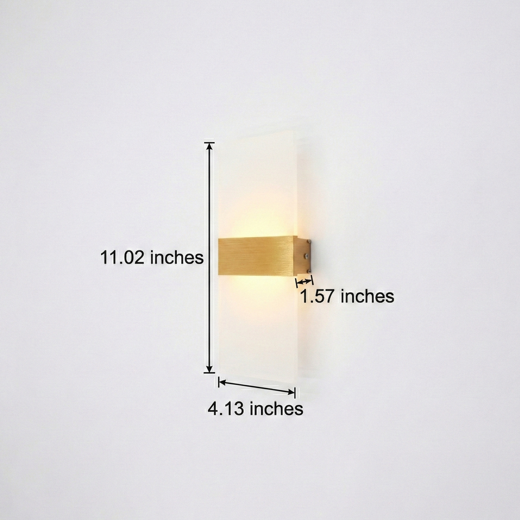 Modern Acrylic Wall Sconce