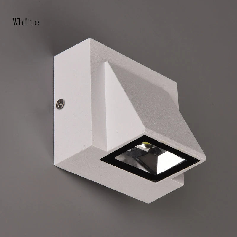 Modern Geometric LED Wall Light (Single or Triple Head)