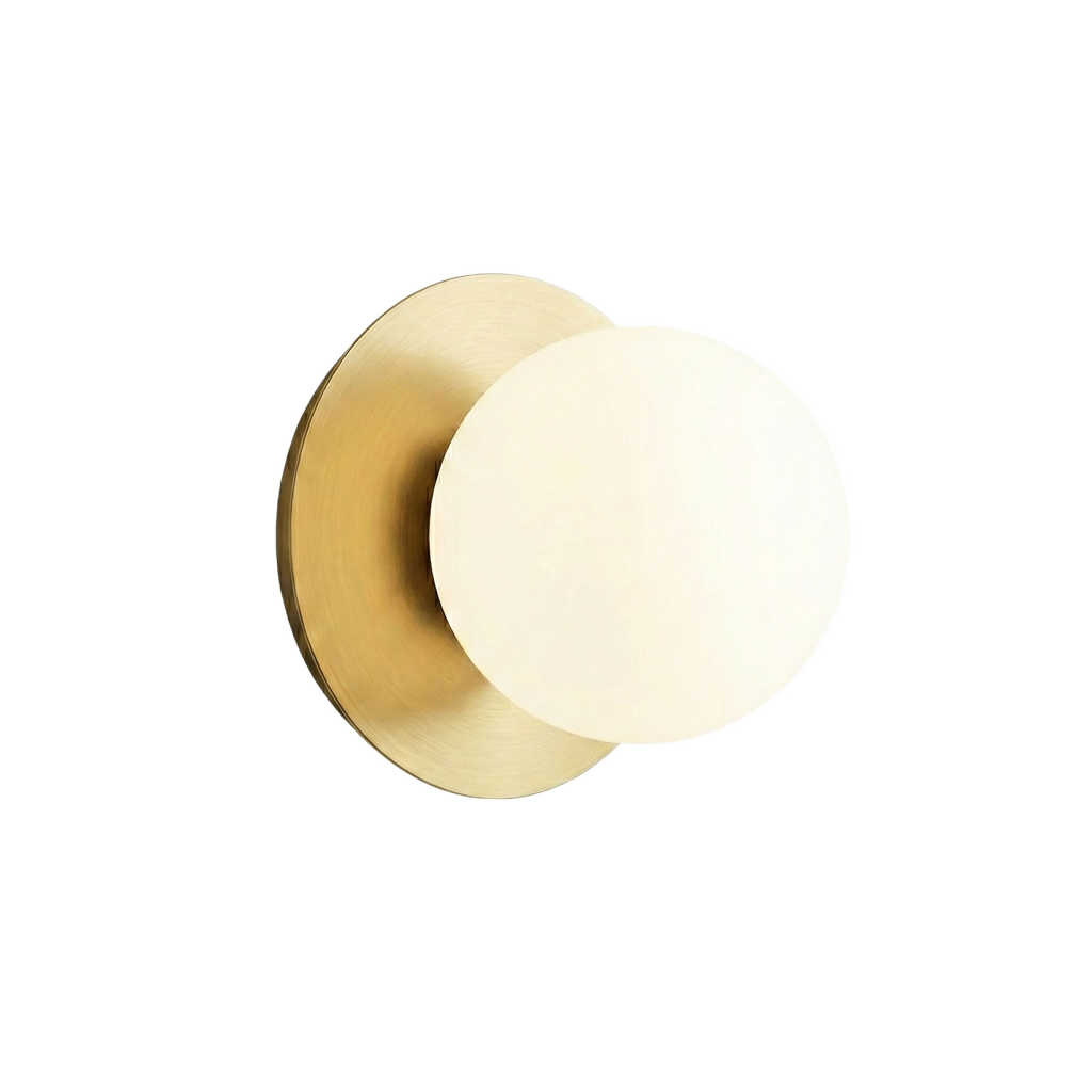 Modern Glass Globe Wall Lamp