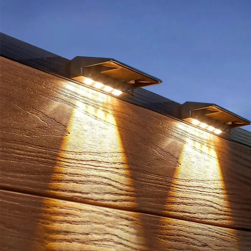 Solar LED Fence Light (2-pack)