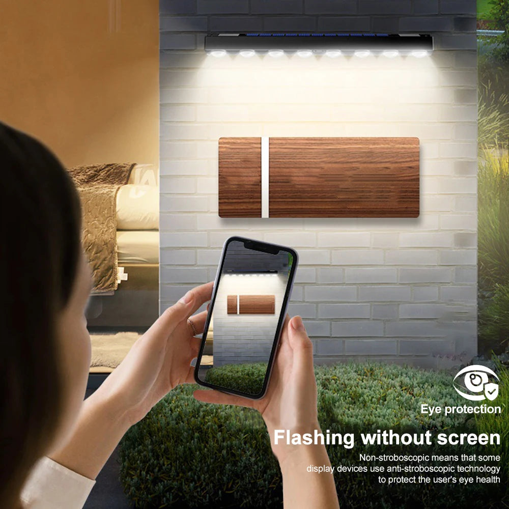Solar LED Outdoor Wall Light