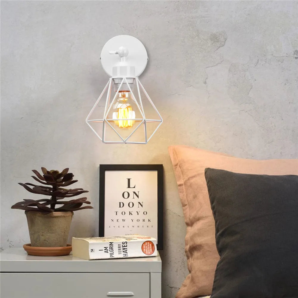 Modern Wood & Metal Wall Sconce