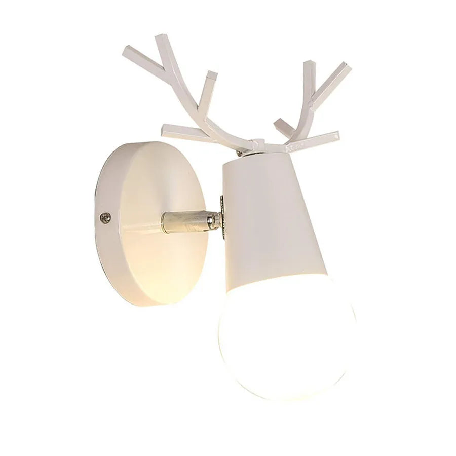 Modern Wood & Metal Wall Sconce