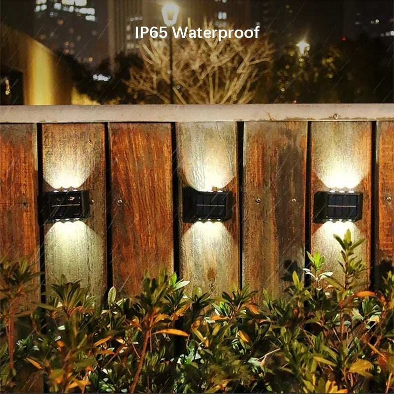 Solar Up & Down Outdoor Wall Light