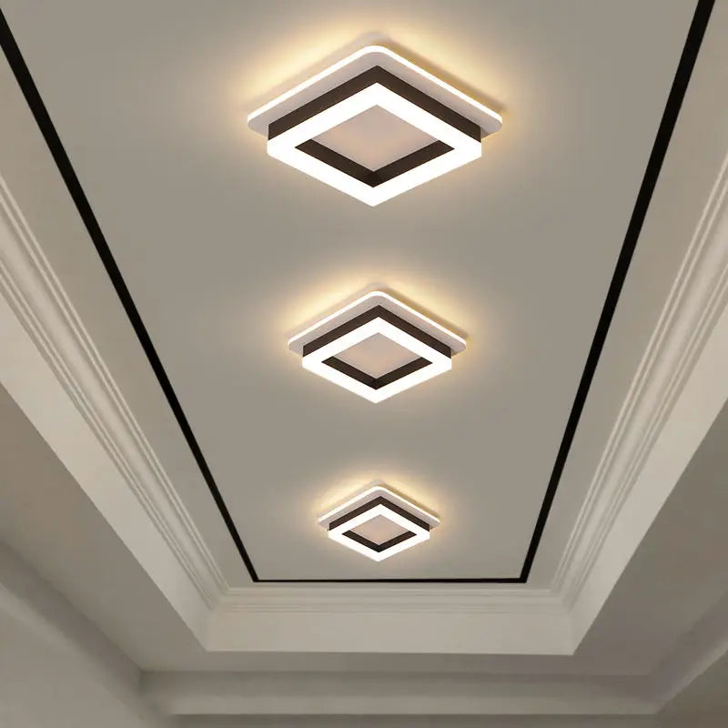 Modern LED Geometric Ceiling Light