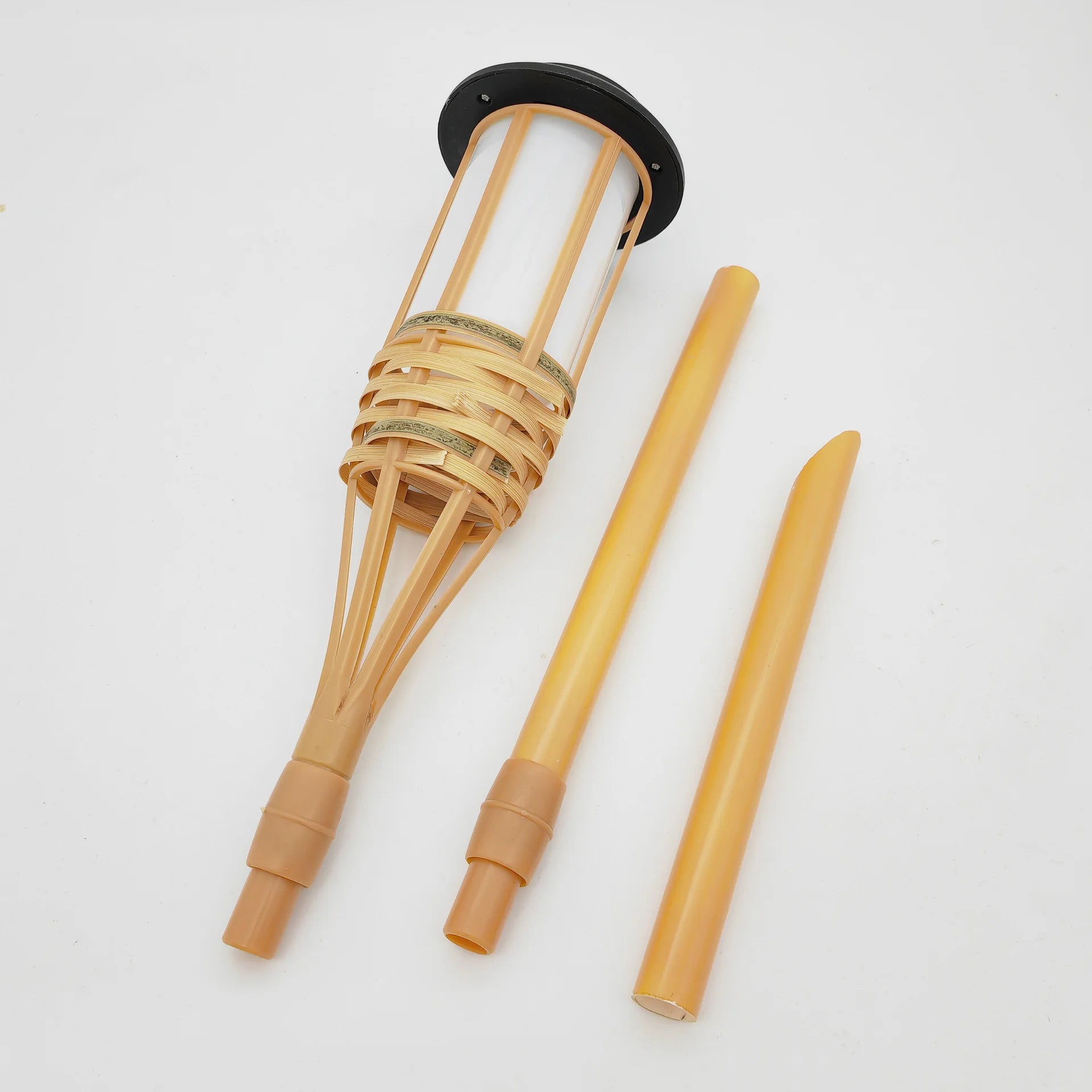 Solar LED Flame Effect Garden Torch