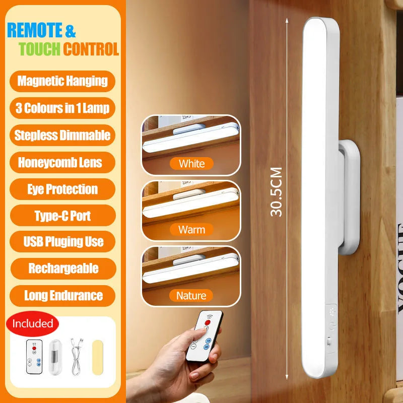 Rechargeable Magnetic LED Light Bar