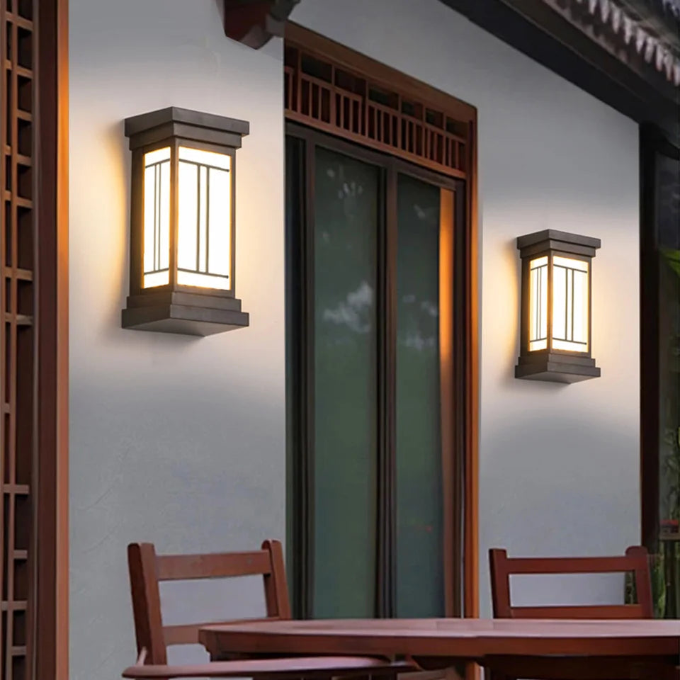 Outdoor LED Wall Light with Motion Sensor