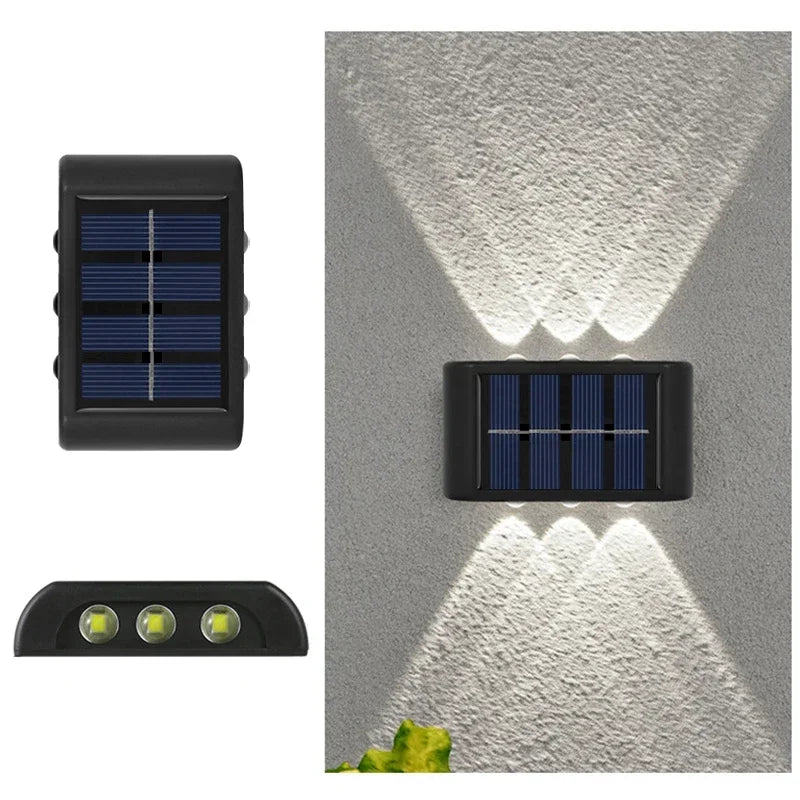 Solar Up & Down Outdoor Wall Light