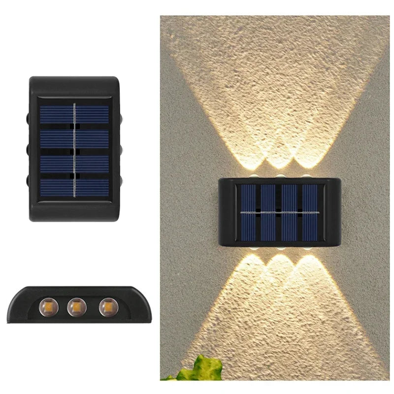 Solar Up & Down Outdoor Wall Light