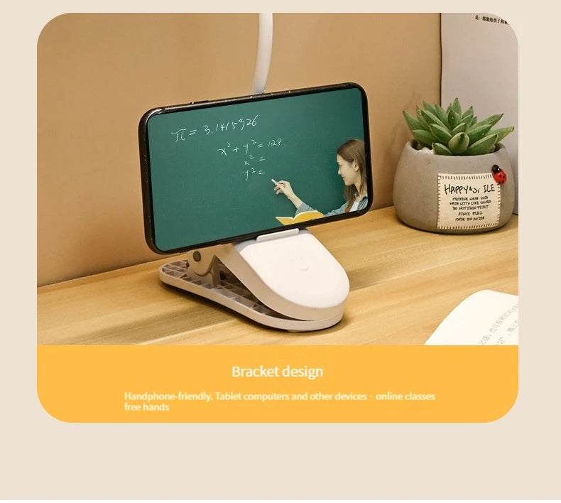 Clip-On LED Desk Lamp