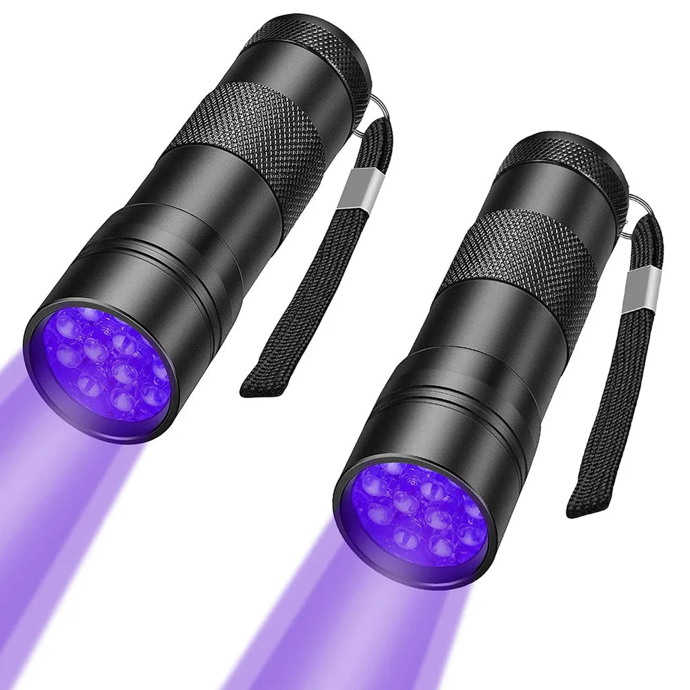 UV Blacklight Flashlight 395nm