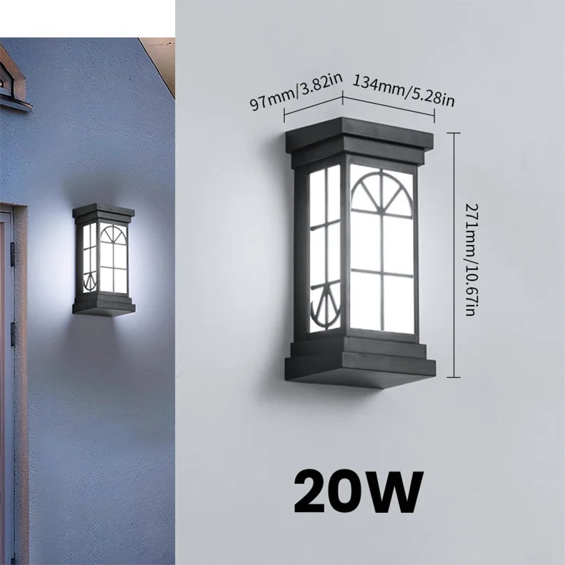 Outdoor LED Wall Light with Motion Sensor