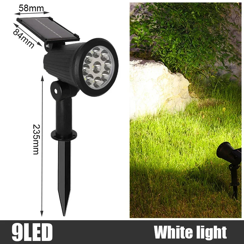 Solar LED Garden Spotlight