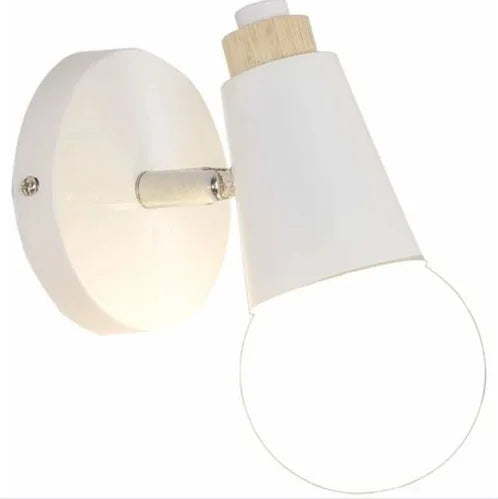 Modern Wood & Metal Wall Sconce