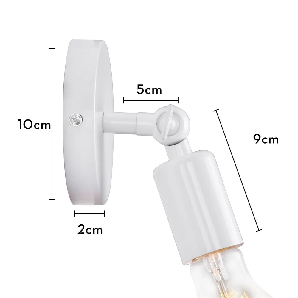 Modern Wood & Metal Wall Sconce