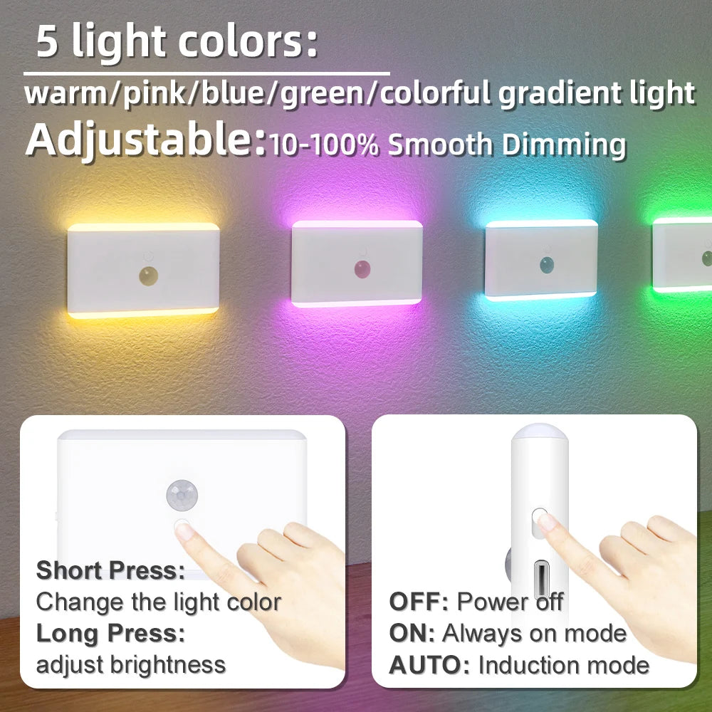 LED Motion Sensor Night Light