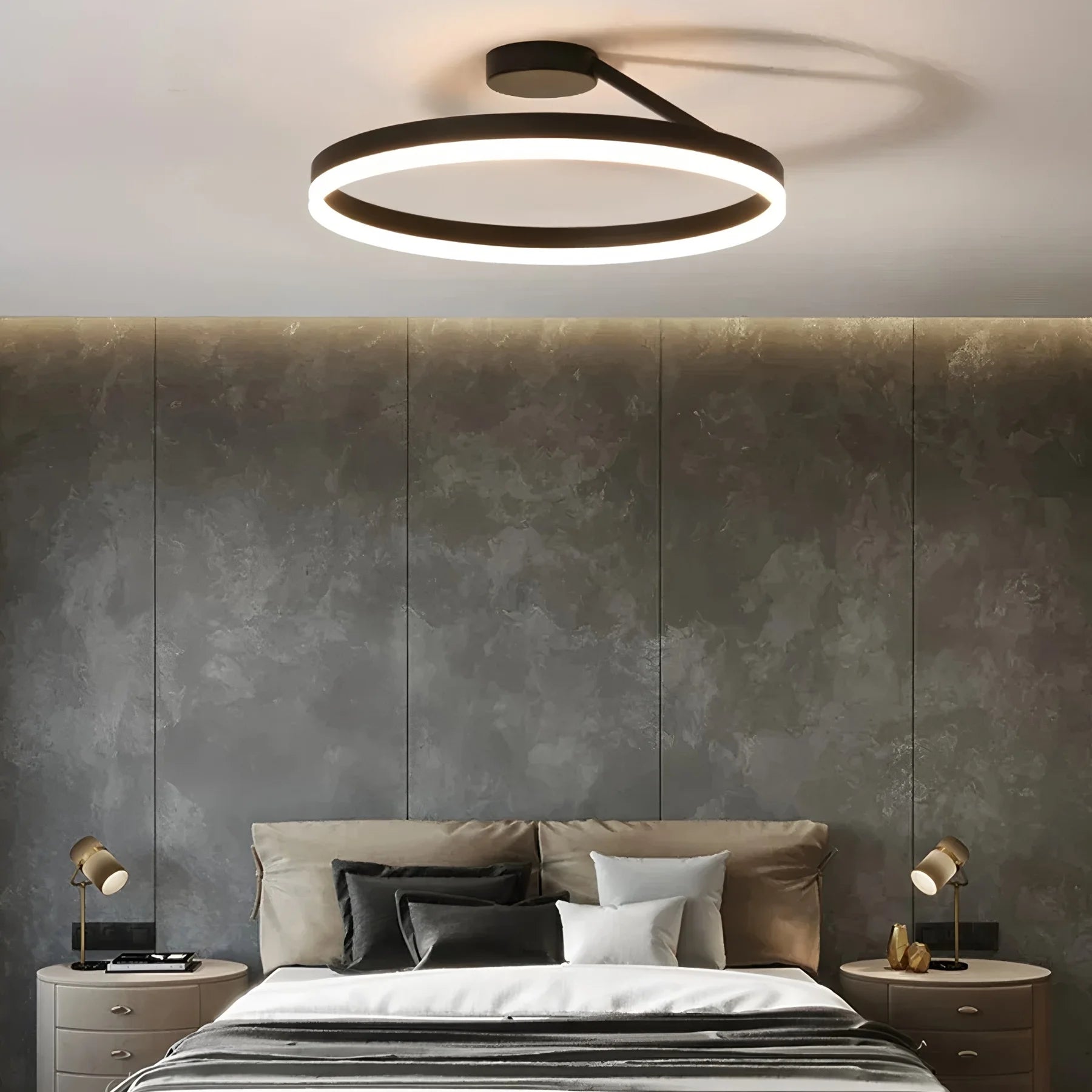 Modern LED Ring Ceiling Light