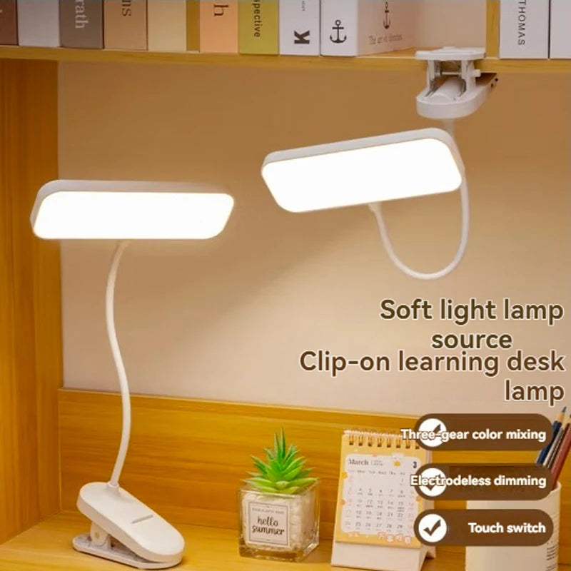 Clip-On LED Desk Lamp