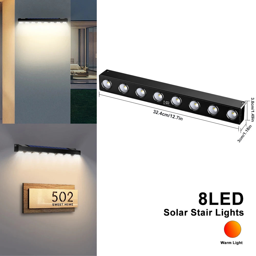 Solar LED Outdoor Wall Light