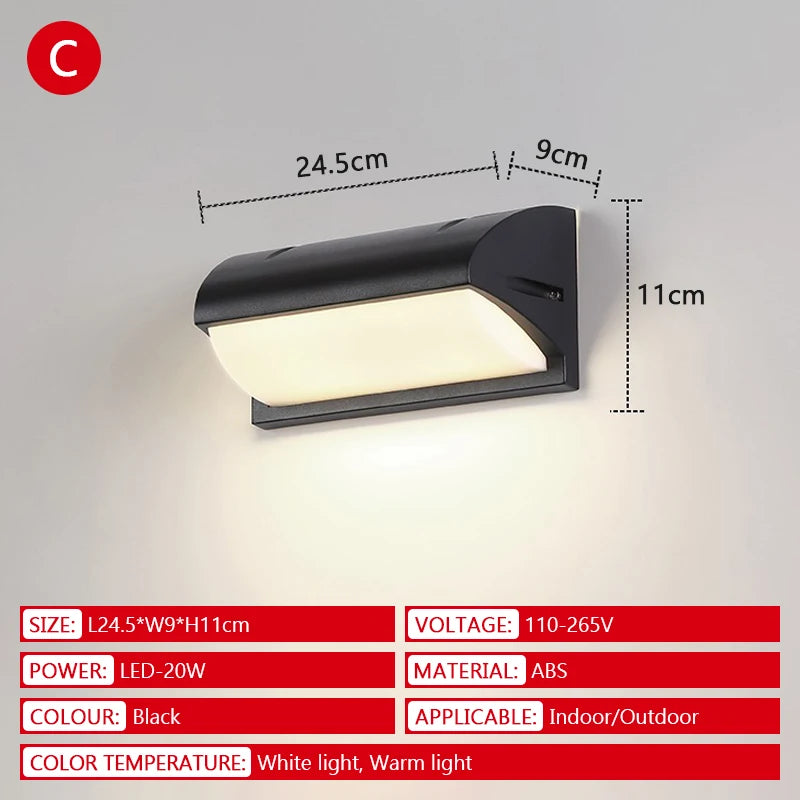 Motion Sensor Outdoor Wall Light