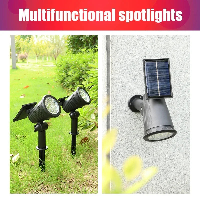 Solar LED Garden Spotlight