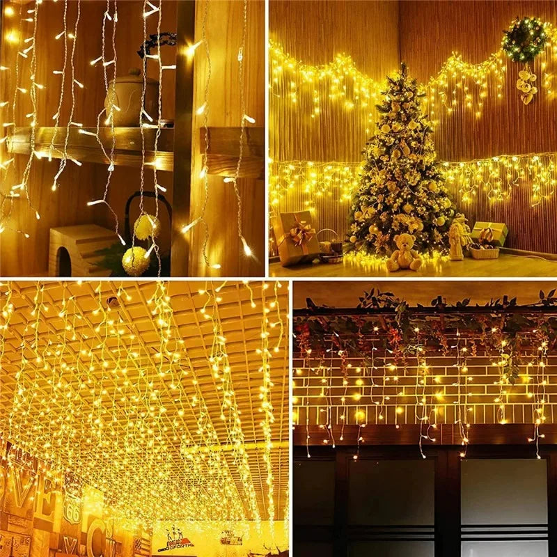 LED Ice Bar Curtain Light String
