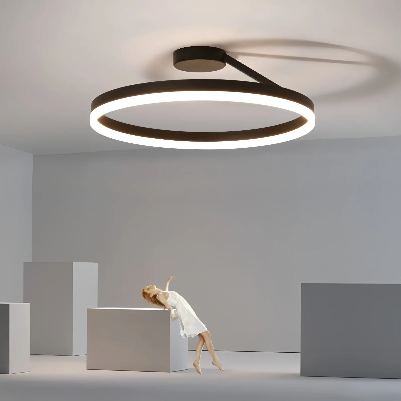 Modern LED Ring Ceiling Light