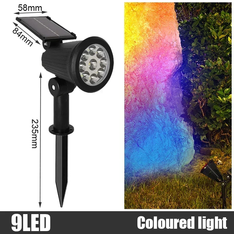 Solar LED Garden Spotlight