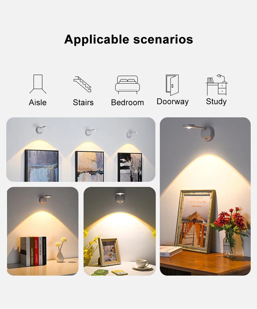 Motion Sensor LED Night Light Spotlight