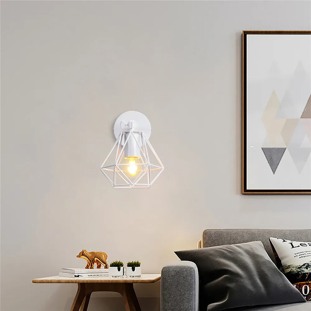 Modern Wood & Metal Wall Sconce