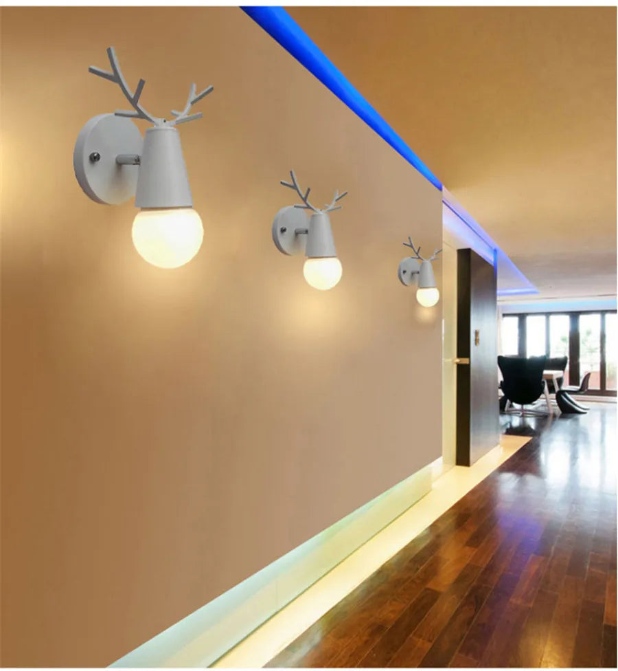 Modern Wood & Metal Wall Sconce