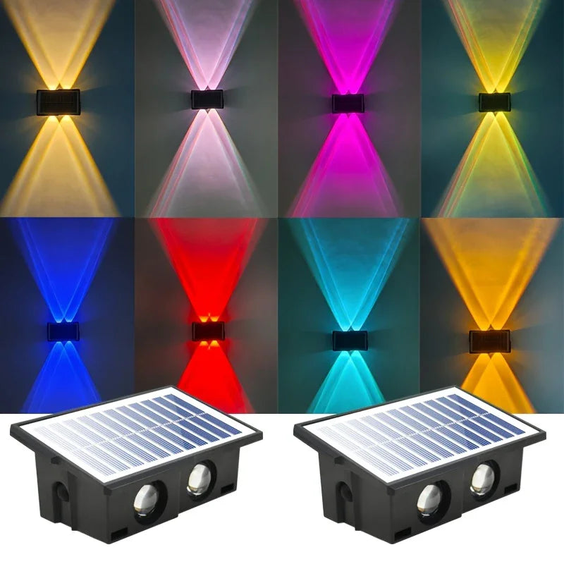 Solar Up & Down Wall Light