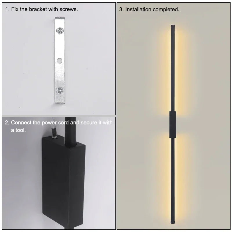 Modern Linear LED Wall Light
