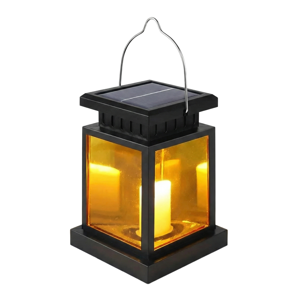 Solar LED Lantern with Copper Wire Lights