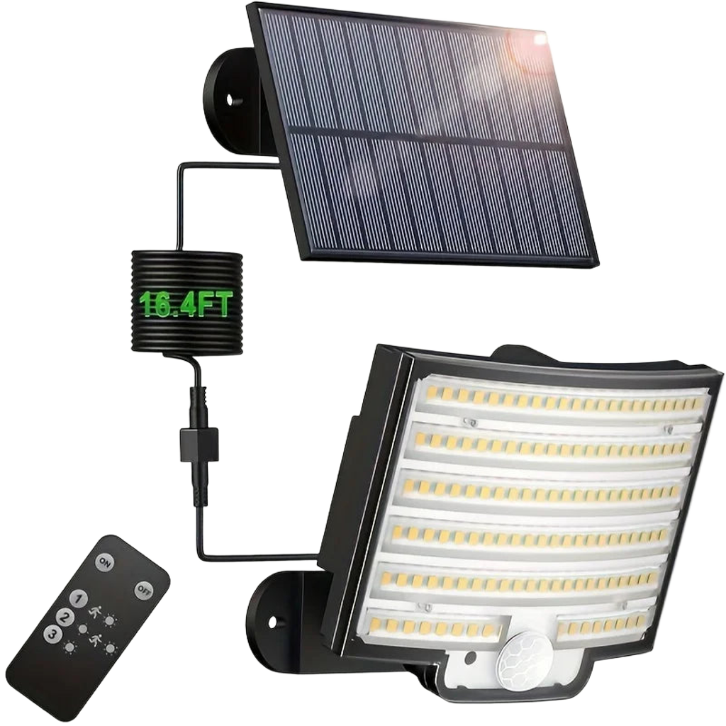 Solar Motion Sensor LED Flood Light