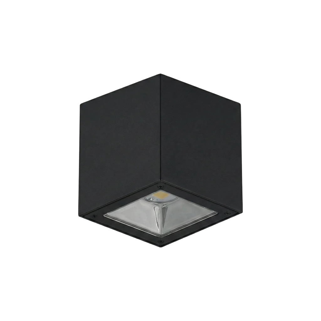 Square Solar Outdoor Wall Light